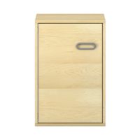 Pureo Türenschrank, Griff rechts, Scharnier links, Furnier
mit 1 Einlegeboden
B 50 x H 75 x T 42 cm