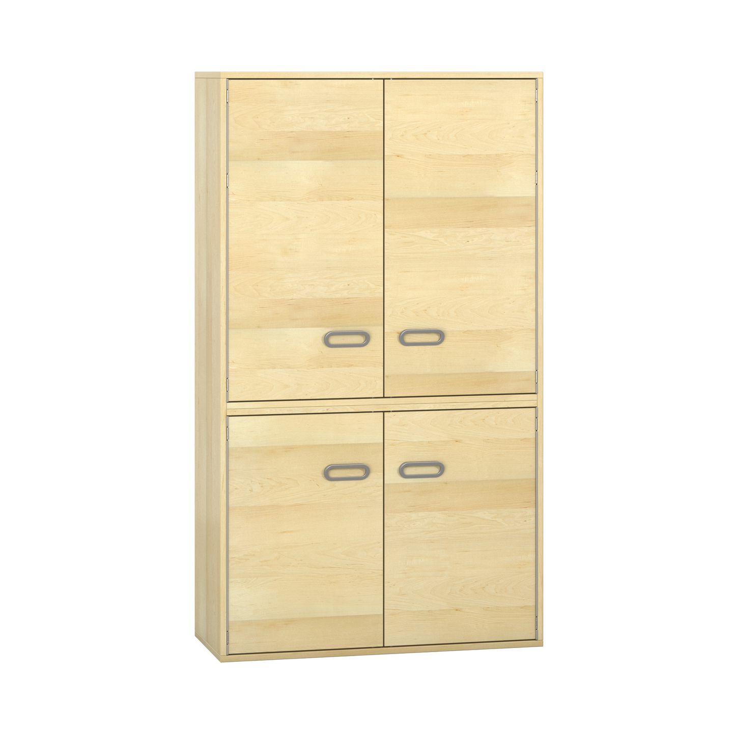 Pureo Türenschrank mit 2 Doppeltüren, Furnier
mit 3 Einlegeböden
B 100 x H 175 x T 42 cm
