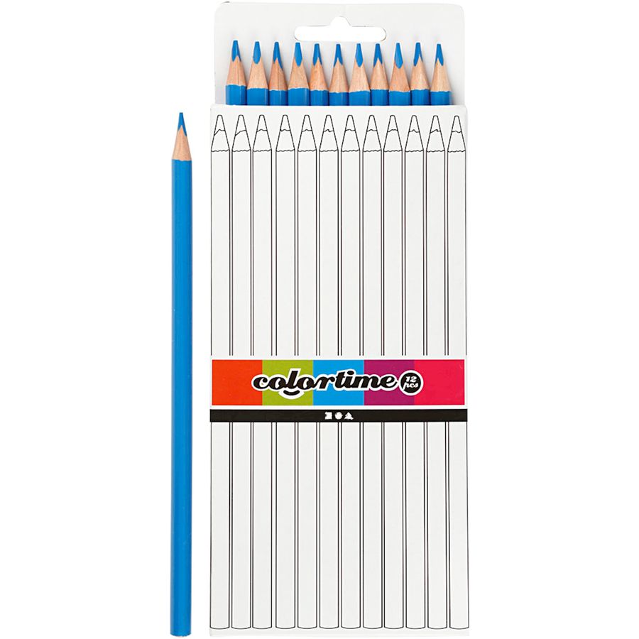 Einzelfarben Colortime, Mine Ø 3 mm, hellblau 12 Stk.