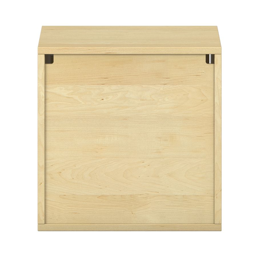 Pureo Hängeschrank mit Tür rechts, Furnier, mit 1 Einlegeboden, B 50 x H 50 x T 42 cm