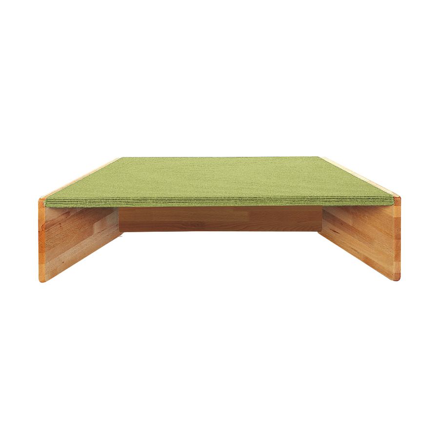 Spieltrapez mit Teppichbelag, L 133/82 x H 42 x T 46 cm
