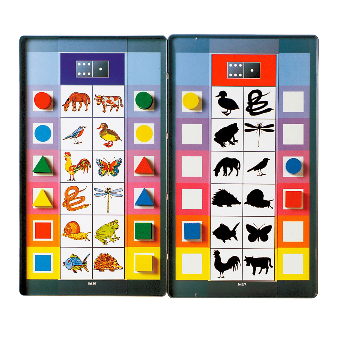 Kontrollbox Flocards Metall magnetisch