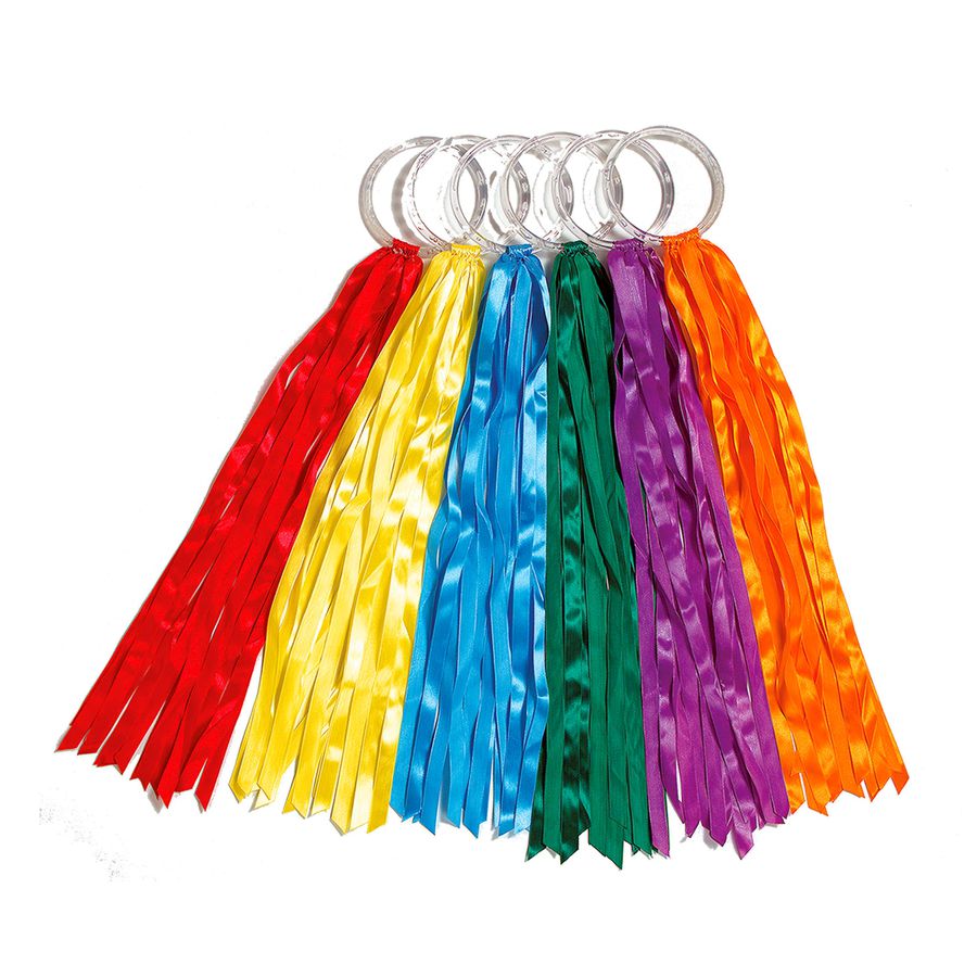 Regenbogen-Schwungringe gross, 60 cm