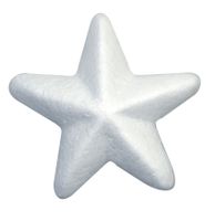 Styropor-Sterne 7 cm, 25 Stk.