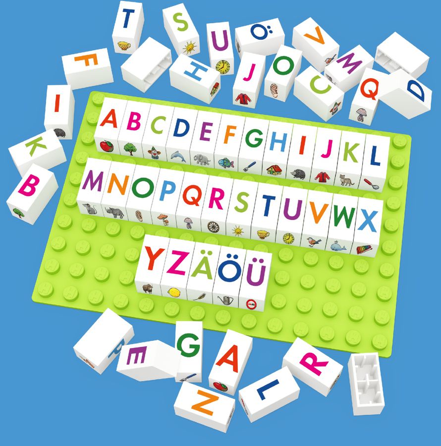 Erstes Lernen Buchstaben