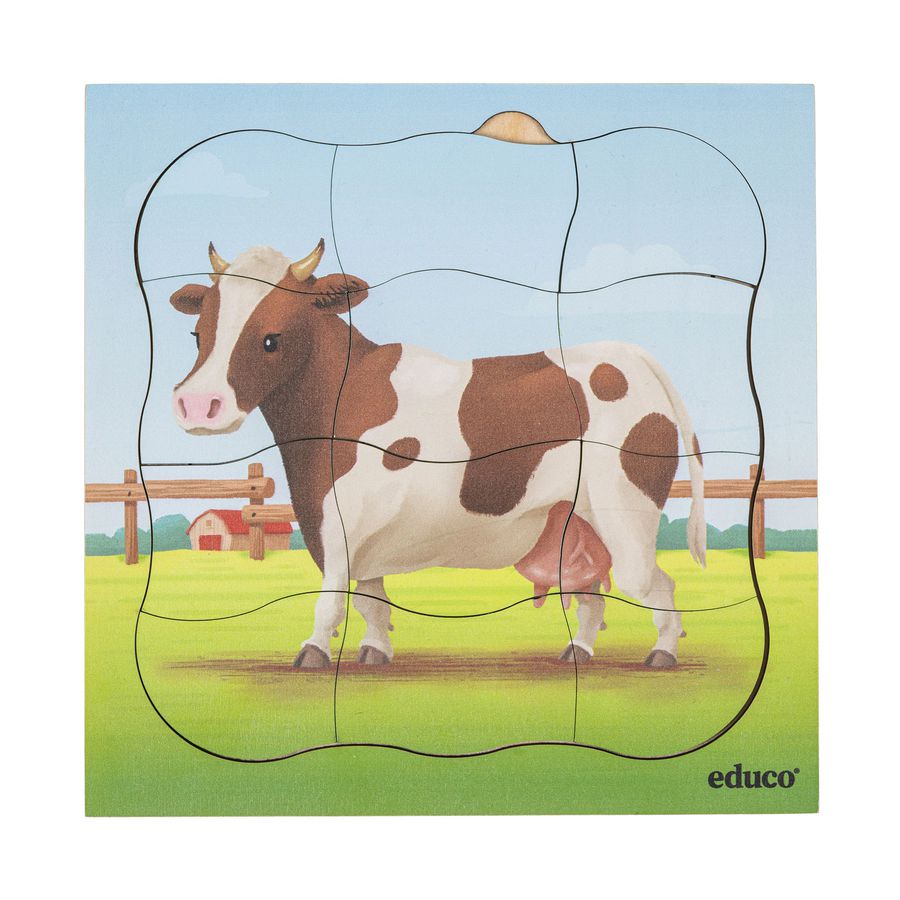 Lagenpuzzle Kuh