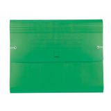 330.200.403 - Fächermappe aus Pappe A4-Plus, grün