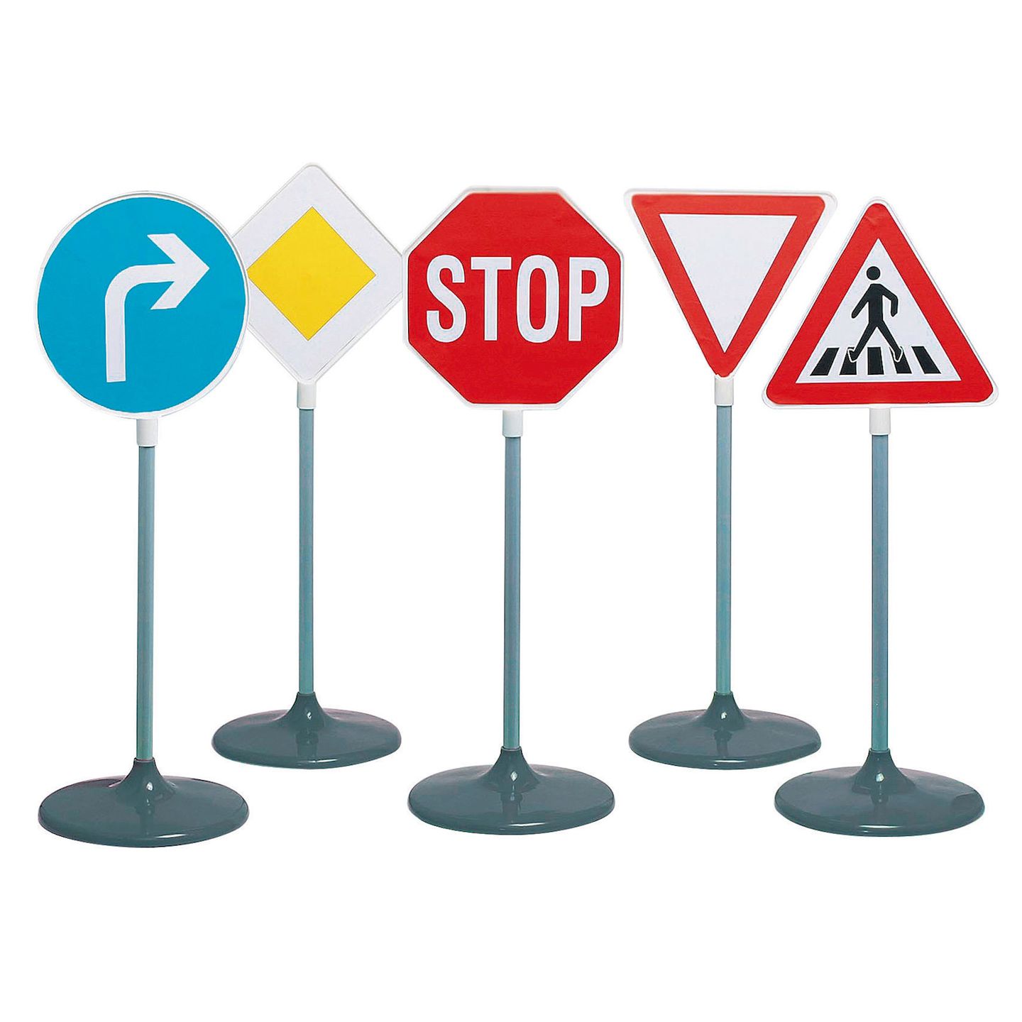 Verkehrszeichen-Set 5tlg.
