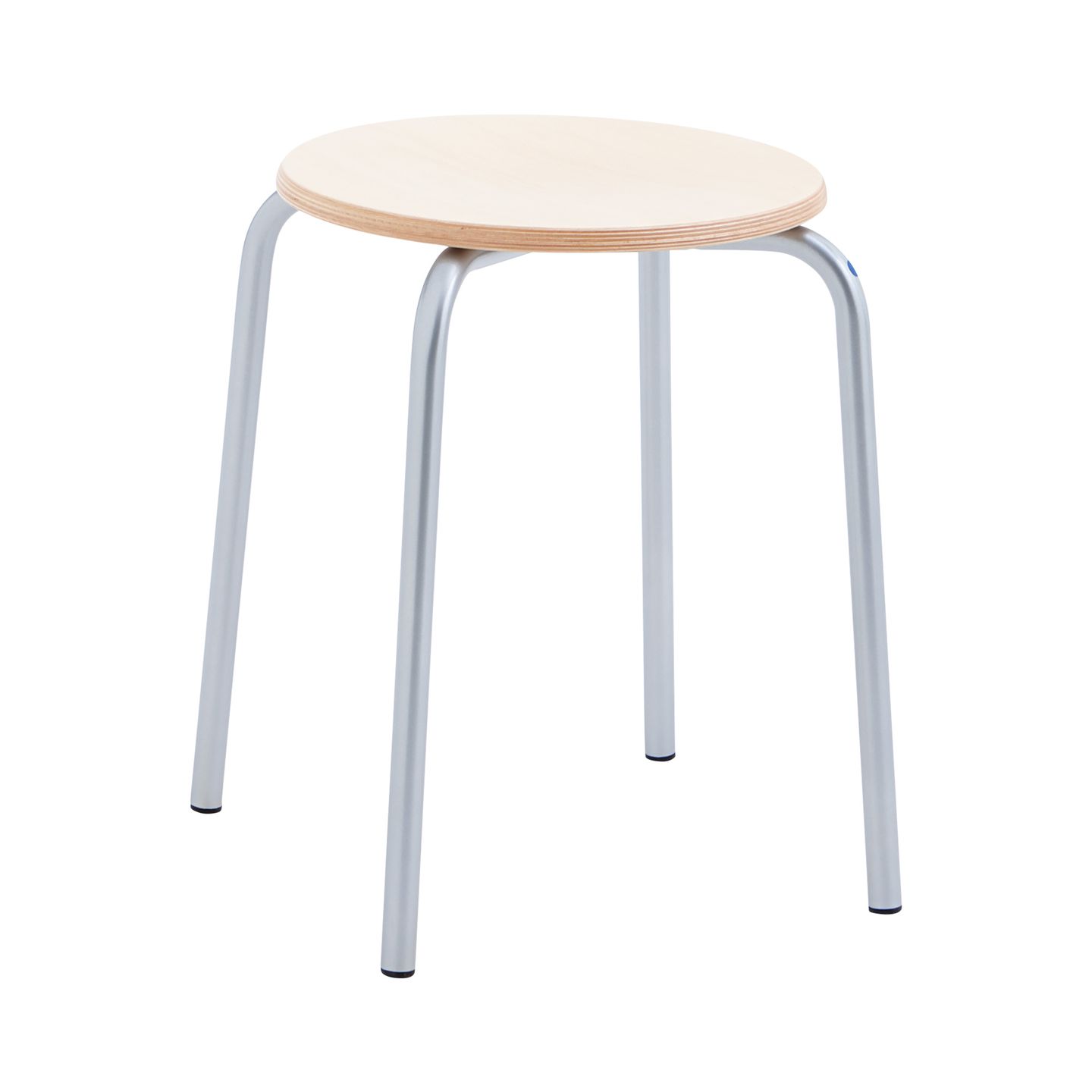 Stapelhocker mit Metallbeinen