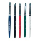 301.010.000 - Gummipinsel-Set, Griff Ø 1 cm