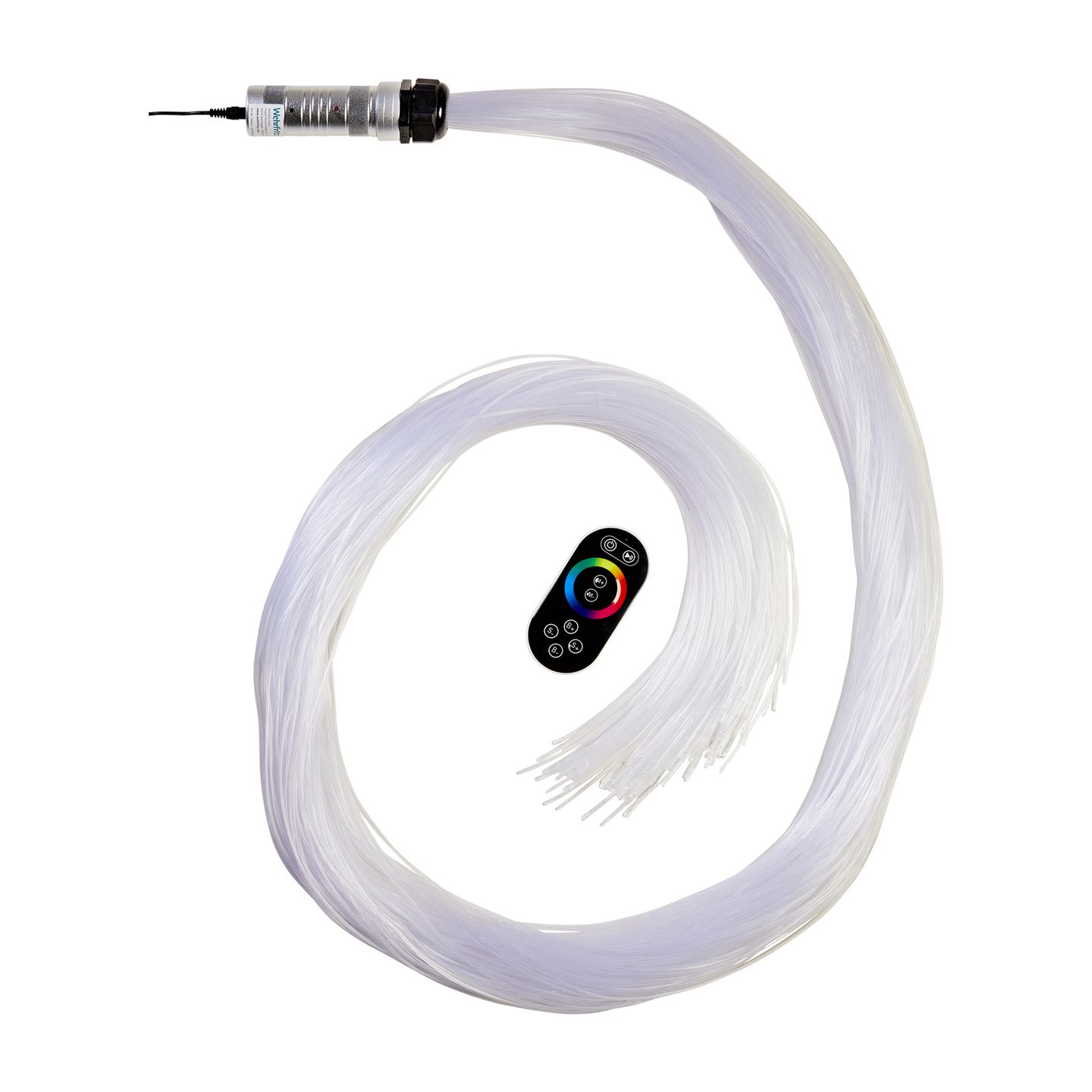 LED-Mini-Faseroptik-Komplettpaket, Länge 200 cm