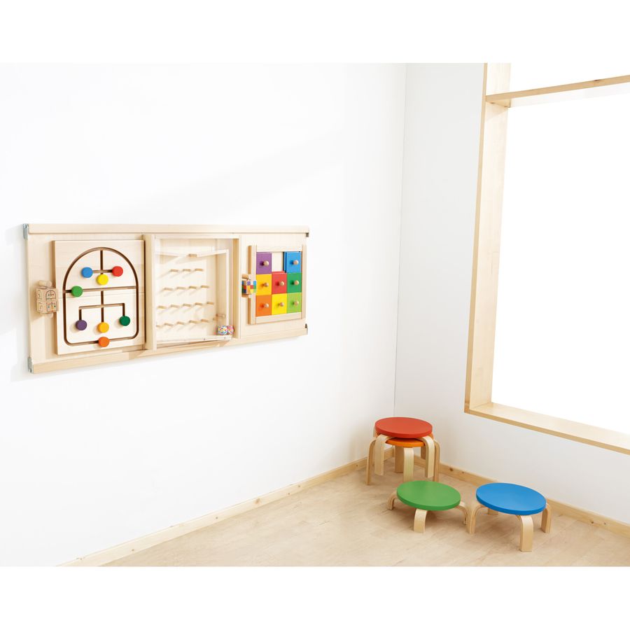 Sinnesplatte Flummi-Treppe