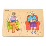 104.102.700 - Lagenpuzzle Oma & Opa, 40 Teile