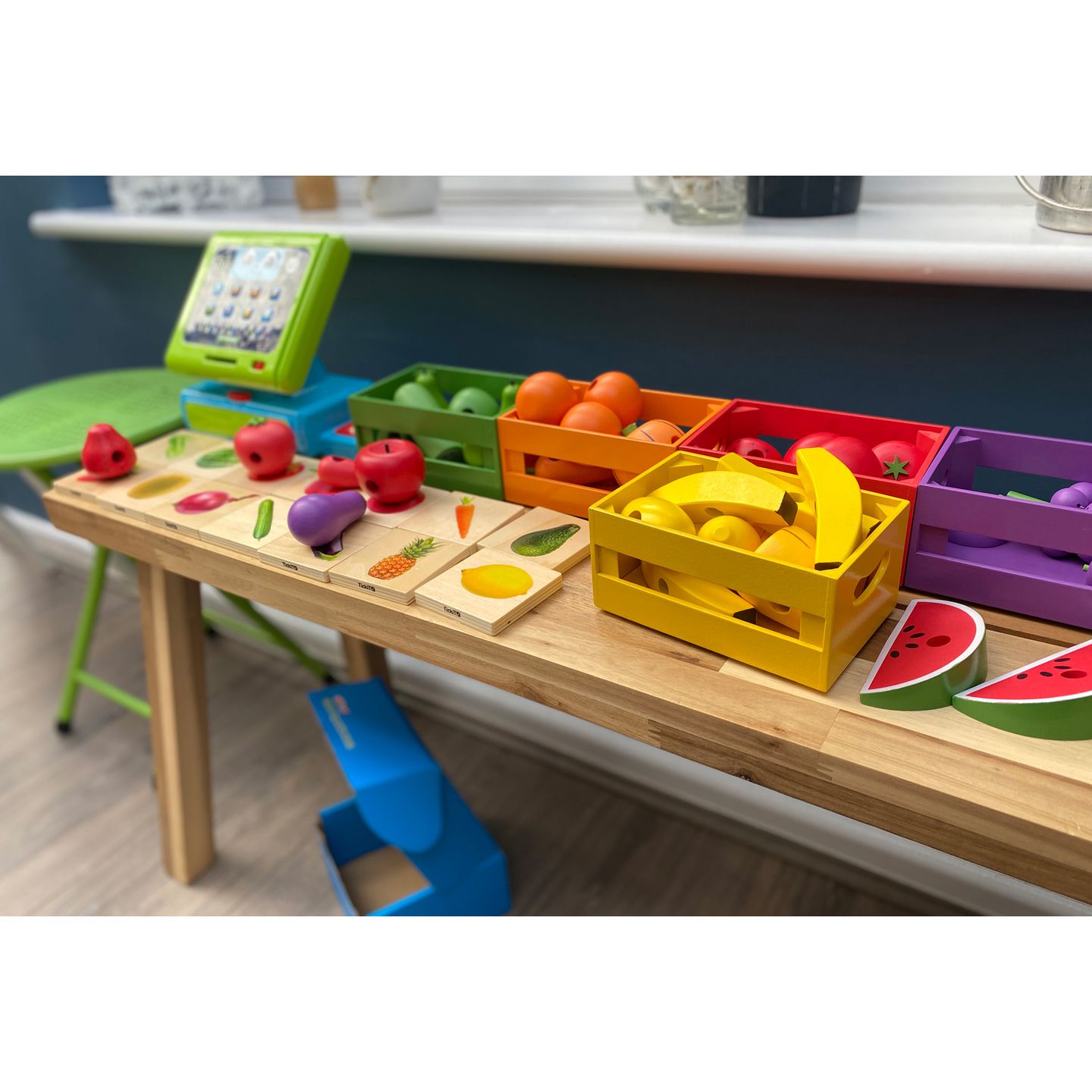 Obst- und Gemüsekisten