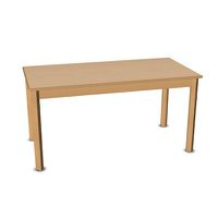 Rechteck-Tisch, B 120 x H 59 x T 60 cm, Buche hell