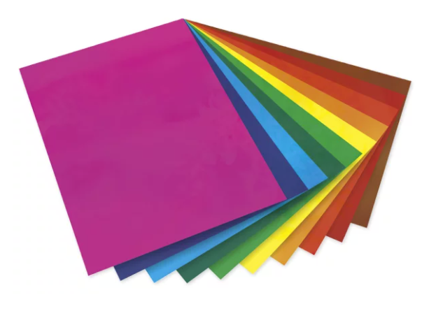 Fensterfolie 35 x 50 cm, transparent, 10 Bogen