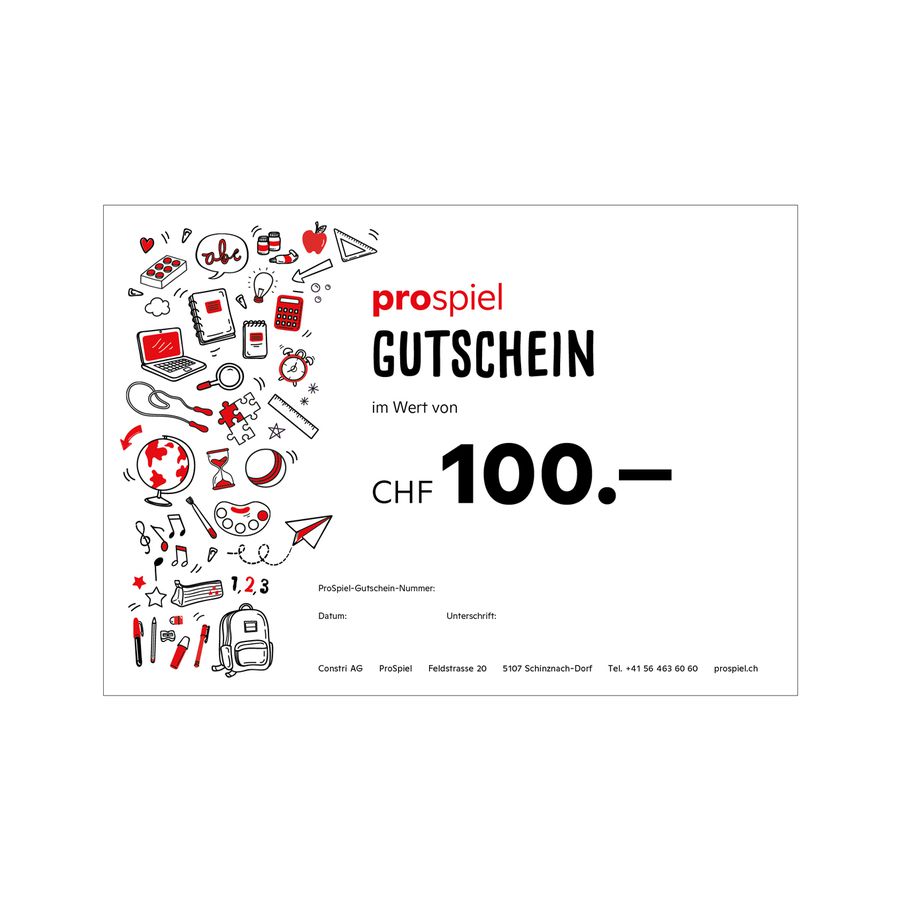 Geschenkgutschein CHF 100