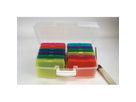 Farb-Boxen im Koffer bunt transparent, 13-tlg