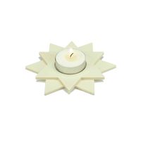 Teelichthalter Stern Ø 10 cm mit Loch