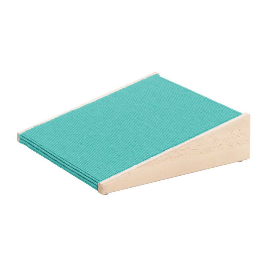 Kleine Rampe mit Teppichbelag T628 Karibik, B 39,4 x H 11 x T 39,4 cm