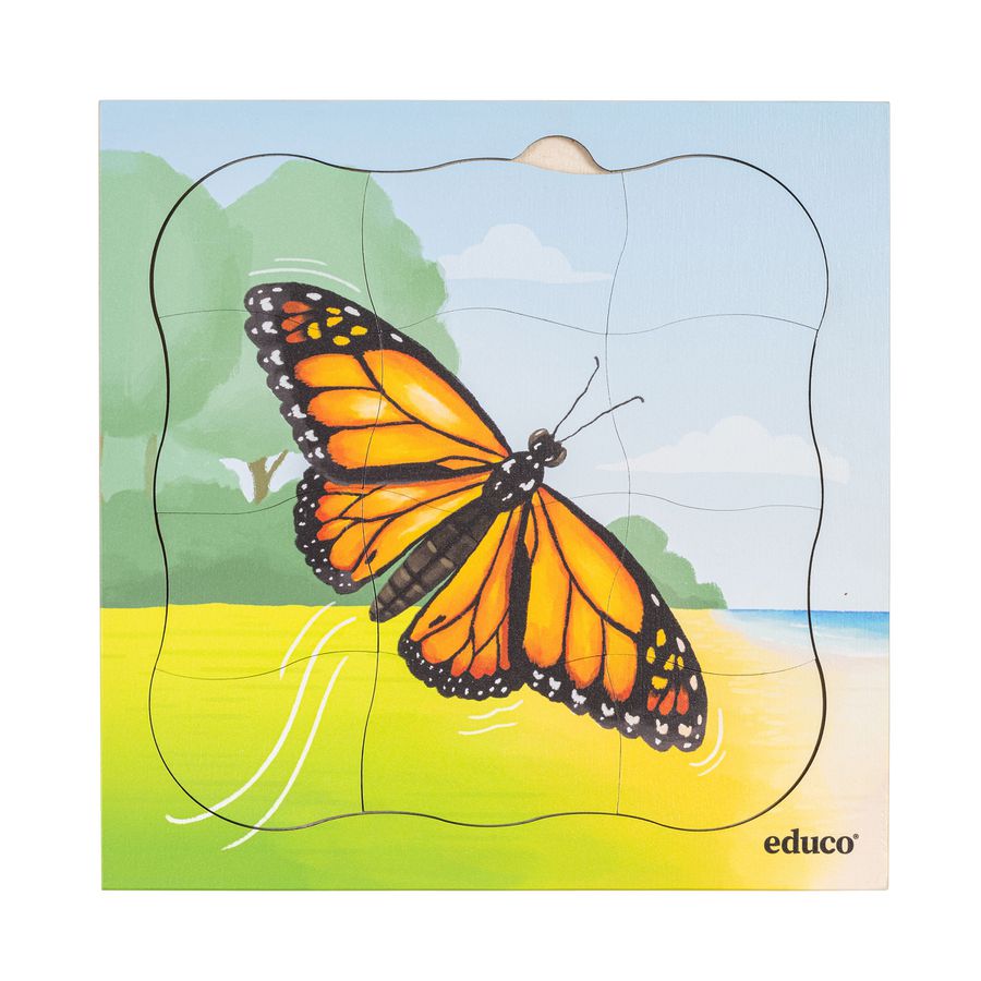 Lagenpuzzle Schmetterling