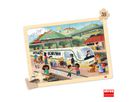 Puzzles Transport, 4x 35 Teile