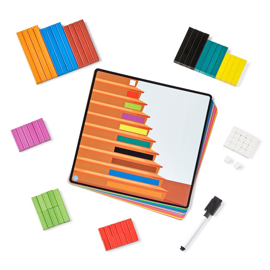 Cuisenaire Stäbchen Aktivitätsset