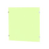 410.006.263.01 - Acrylglasrückwand für Raumtrennregal, Acrylglas-Farbe grün