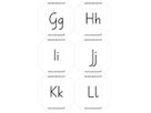 Einsteckkarten Alphabet Basisschrift, 5 Bogen