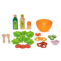 Gartensalat-Set Holz