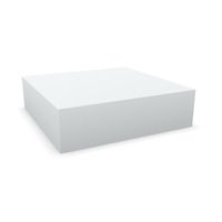 Bodenpolster, quadratisch B 65 x H 18 x T 65 cm Kunstleder Basic