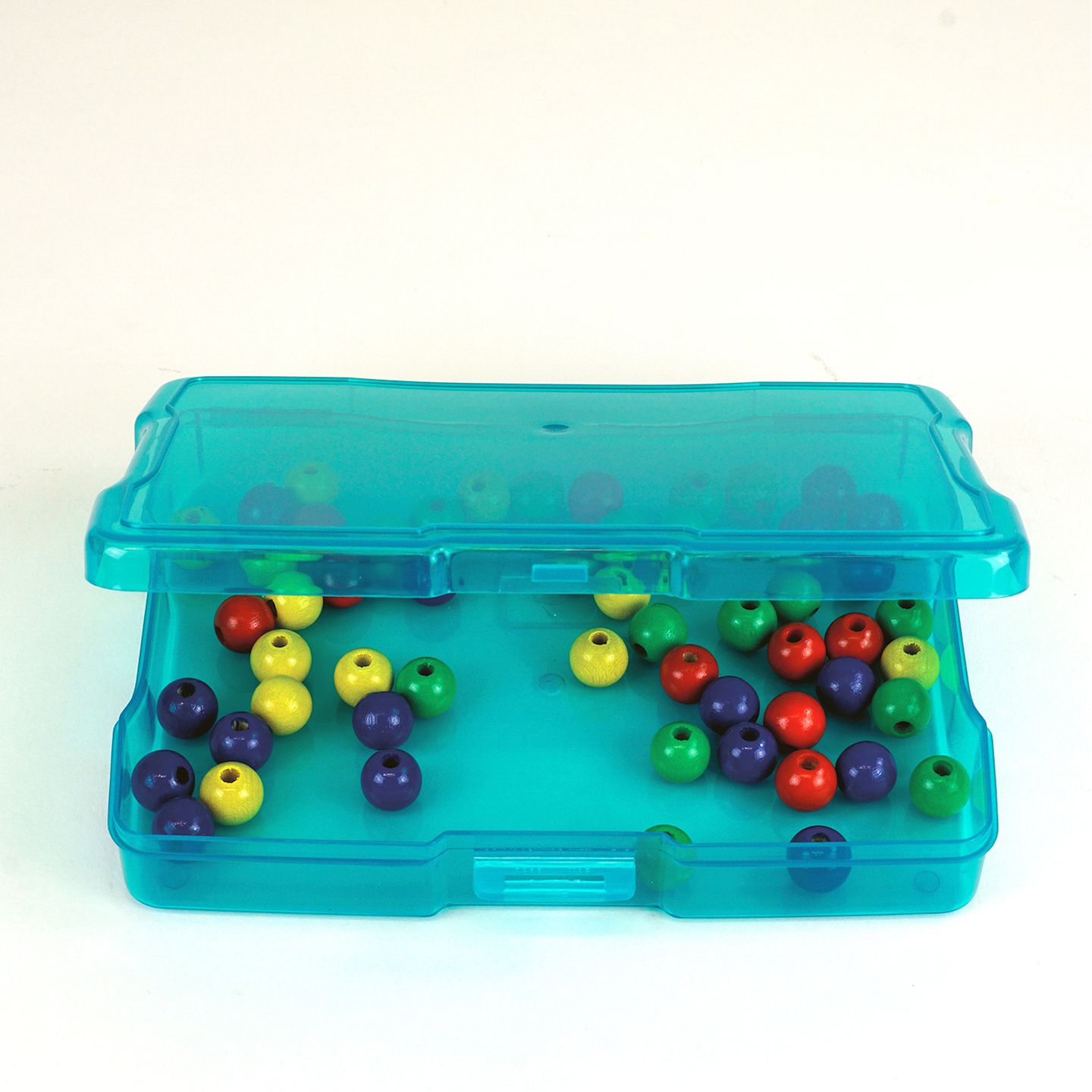 Farb-Boxen im Koffer bunt transparent, 13-tlg