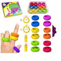 Fidget Ringe, 12 Stk.