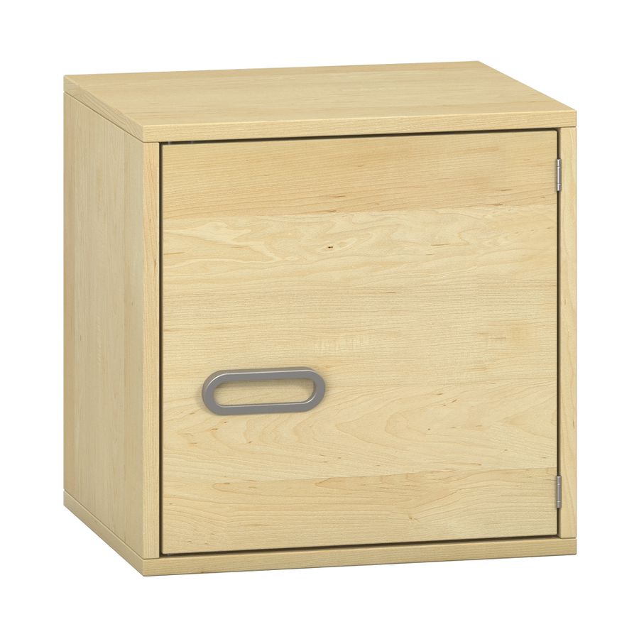 Pureo Hängeschrank mit Tür rechts, Furnier, mit 1 Einlegeboden, B 50 x H 50 x T 42 cm