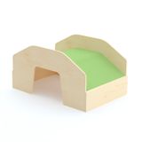 410.012.053K - Baupodest-Brücke, B 105 x H 55 x T 70 cm