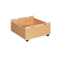 Rollwagen für hohes Quadratpodest, B 73 x H 37 x T 76 cm