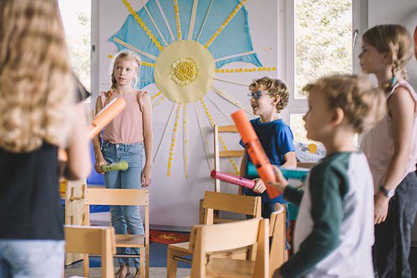 Bewegung im Klassenzimmer