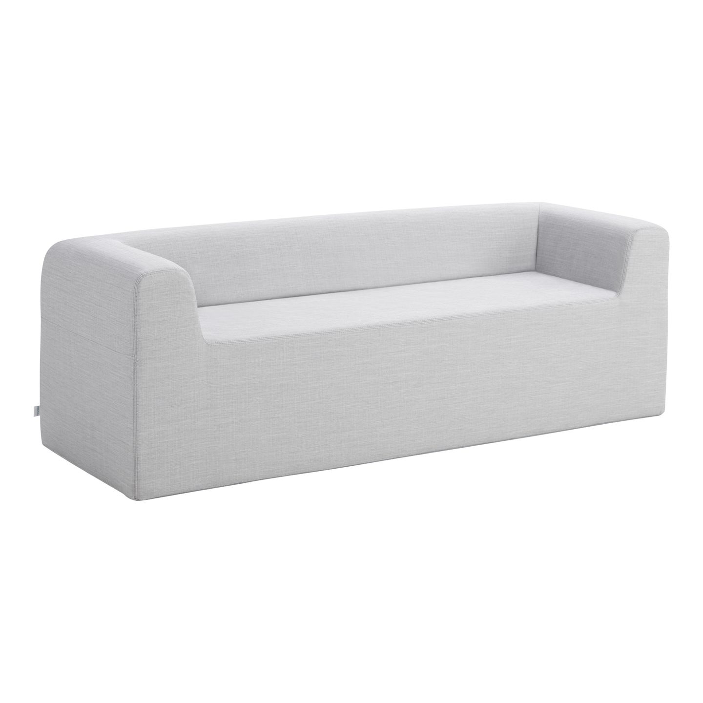 Hortsofa 3-Sitzer mit Stoffbezug, Sitzhöhe 38 cm
