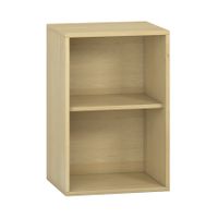 Pureo Regalschrank offen Furnier, B  50 x H 75 x T 42 cm