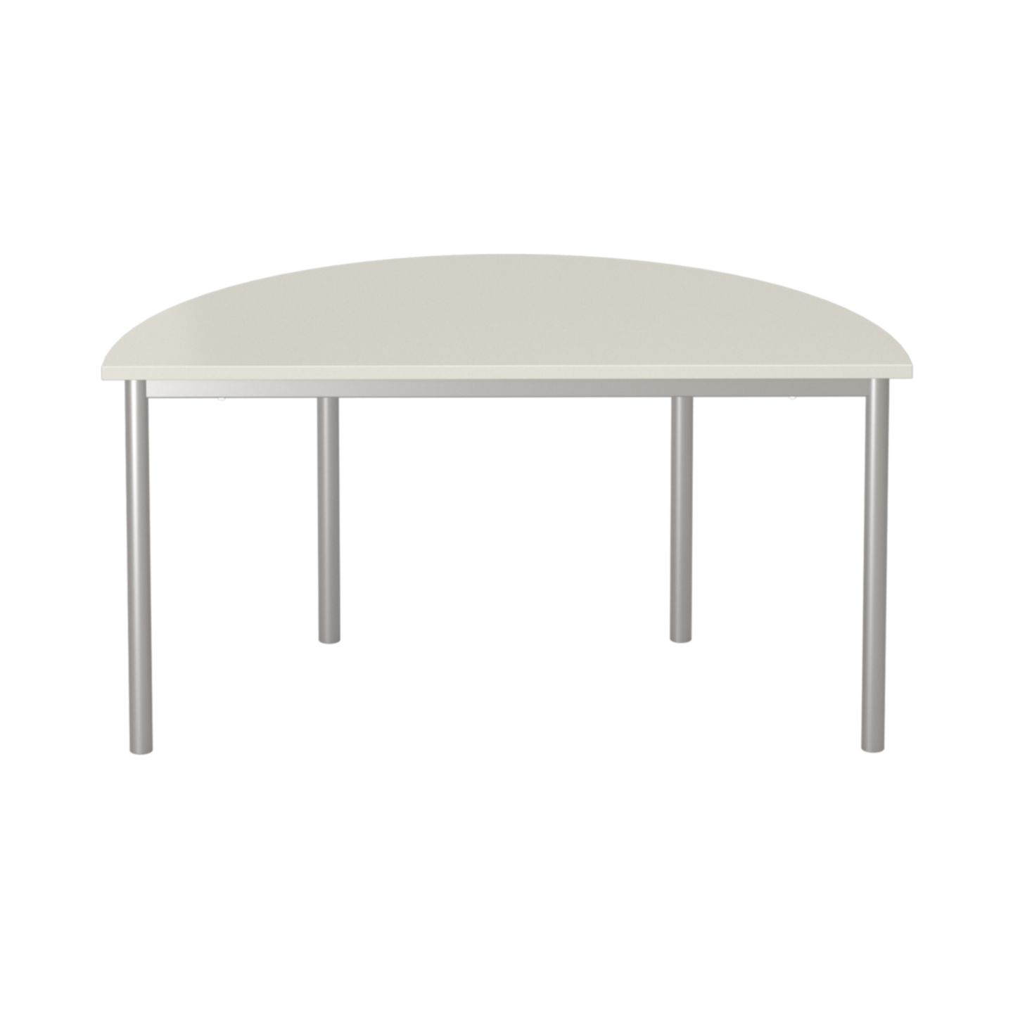 Halbrundtisch Tabit, B 140 x T 70 cm