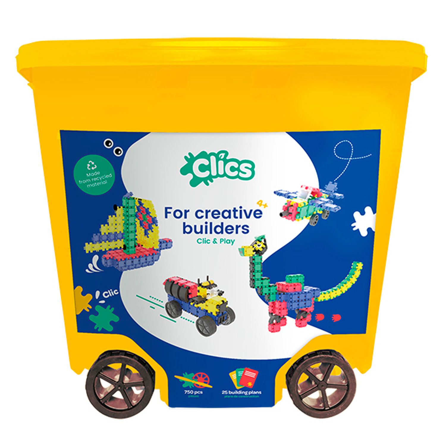 Clics Rollerbox, 800 Teile