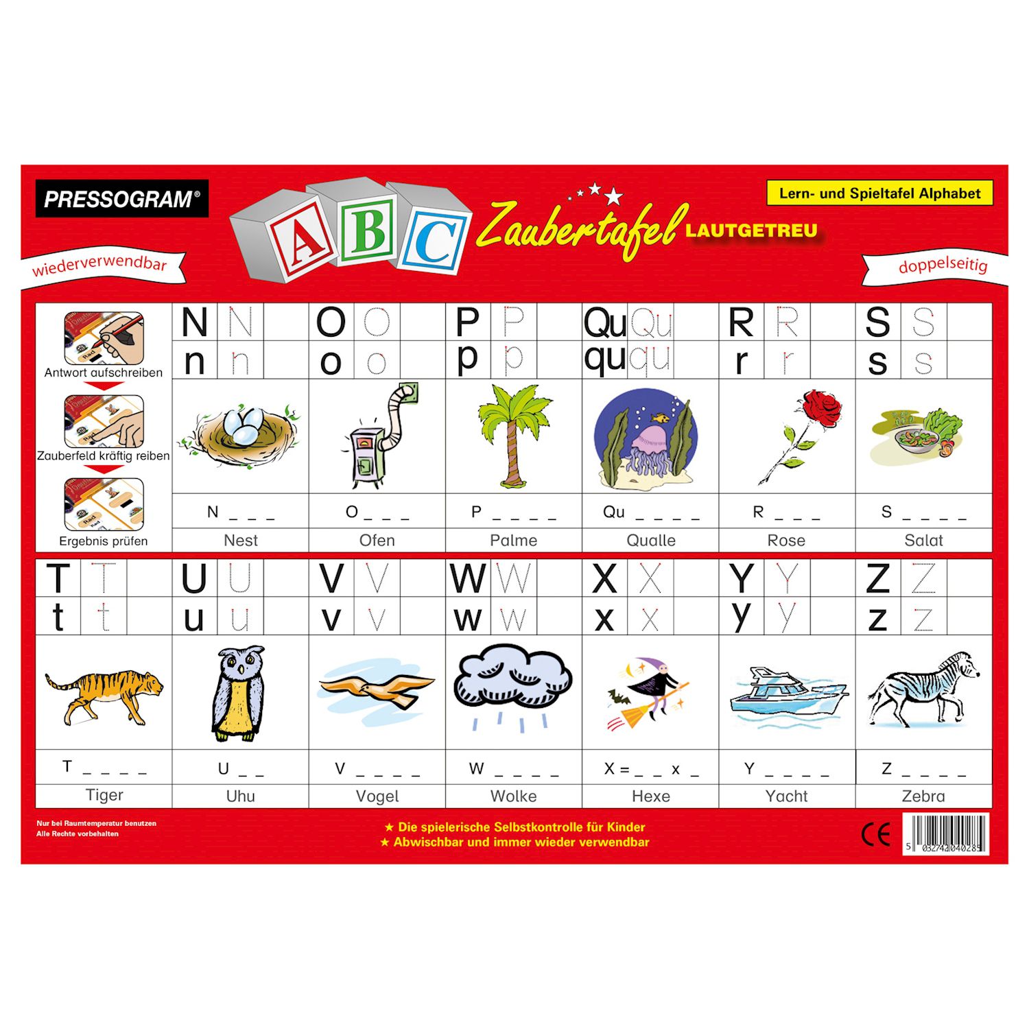 Zaubertafel ABC