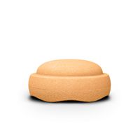 Stapelstein light orange