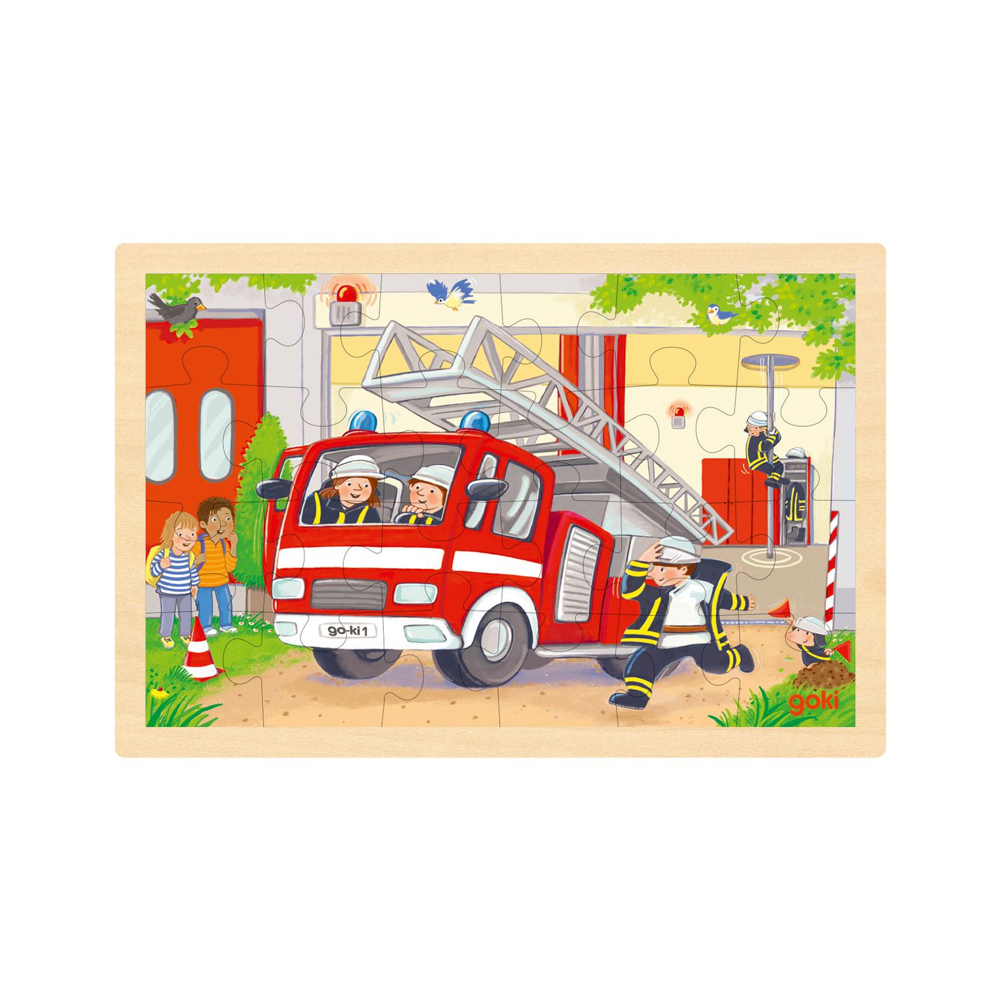 Wendepuzzle Hubschrauber/Feuerwehr