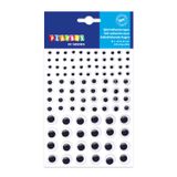 230.000.900 - Wackelaugen selbstklebend 100 Stk.