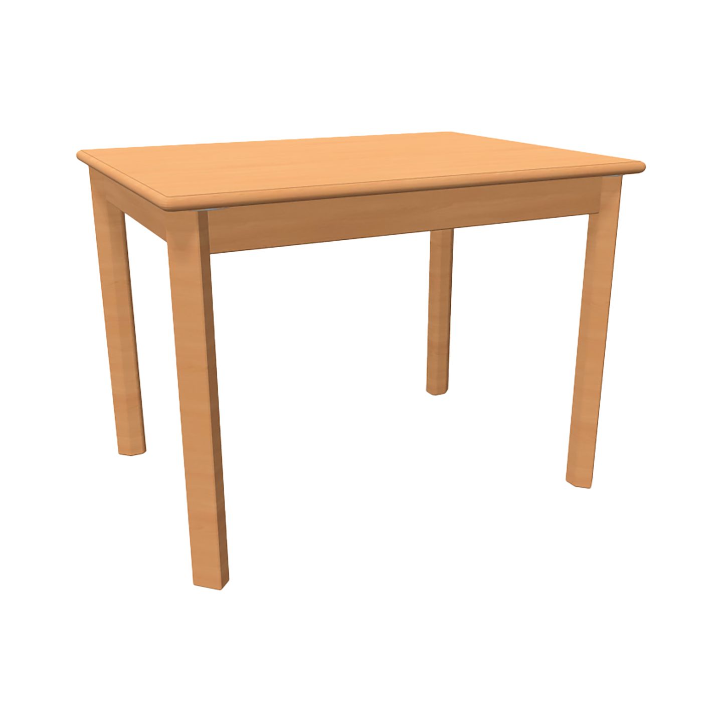 Rechteck-Tisch, B 80 x T 60 cm