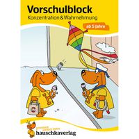 Vorschulblock - Konzentration und Wahrnehmung ab 5 Jahre