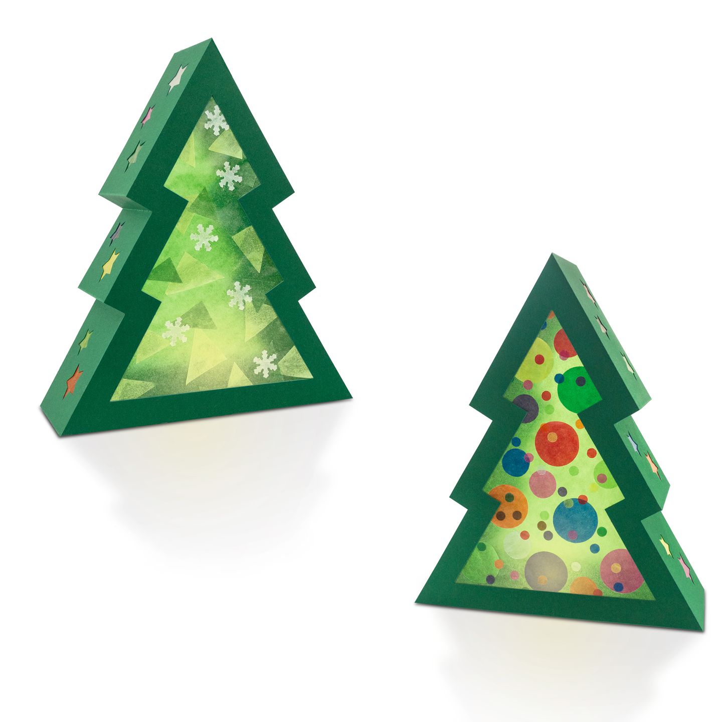 Tannenbäume Bastelset