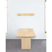 Wandklapptisch eckig, L 120 x B 70 cm