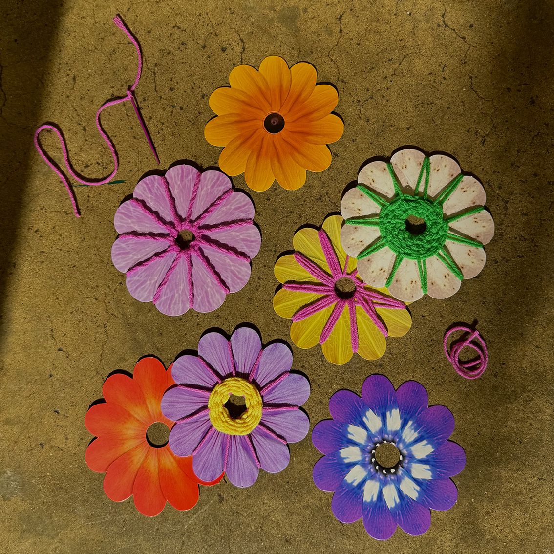 Blumenweben zum Mitnehmen